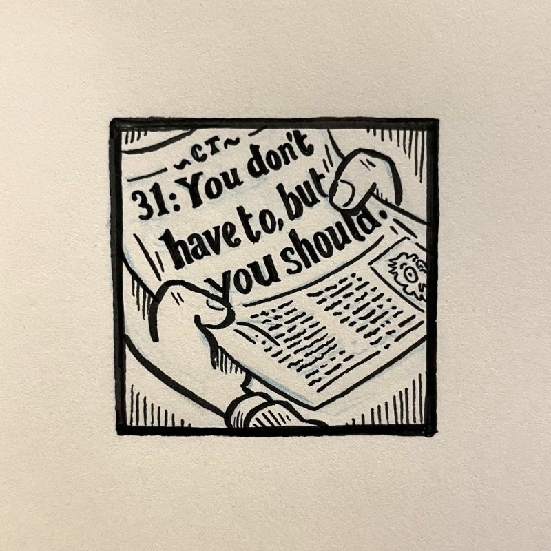 Episode 31: You Don’t Have To, But You Should (with Thomas Ellis,&nbsp;briefly)